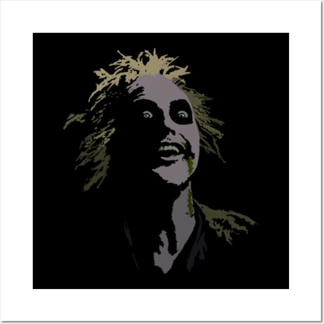 Beetlejuice Beetlejuice B🤭 Wall Art by DesignCat